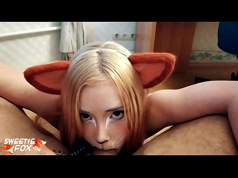 ❤️ Китсуне го проголта курот и сврши во устата ❤️ Супер порно на mk.porngifmag.ru ☑